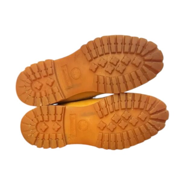 CLASSIC TIMBERLAND - Men's Classic Premium Wheat Nubach Leather Boots Size 11.5 - Picture 5 of 6